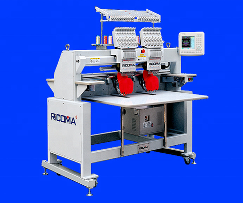 RiCOMA High Speed Industrial Computerized 2 Head Embroidery Machine